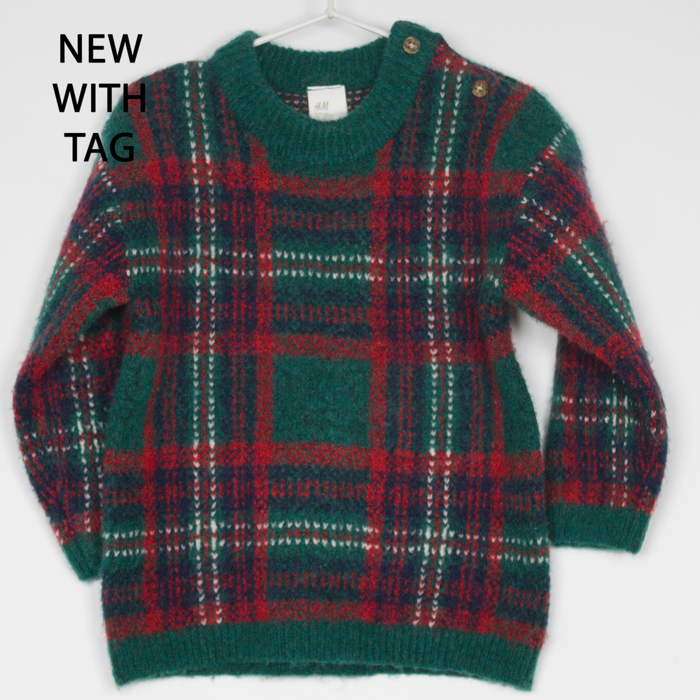 9-12M
Tartan Jumper