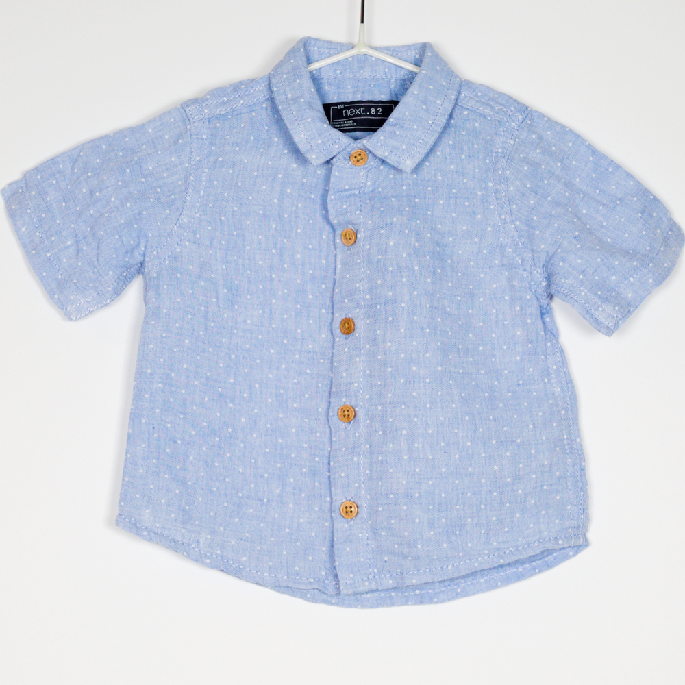 3-6M
Polka Dot Linen Shirt