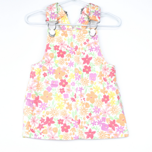 3-6M
Flowers Dungaree Dress