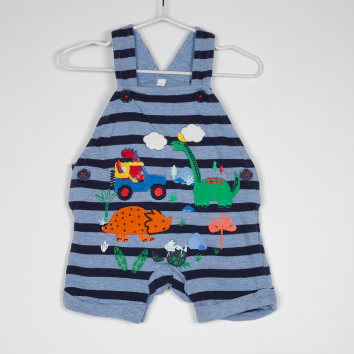 0-3M
Driving Dino Dungarees