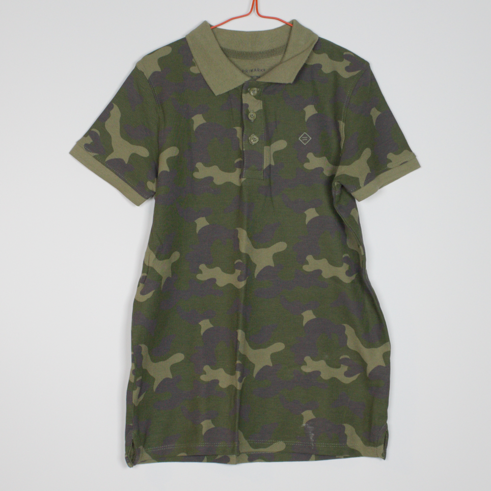 10-11Y
Camo Polo Tee