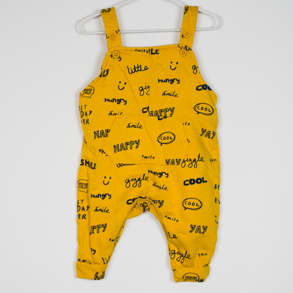 3-6M
Yellow Dungarees