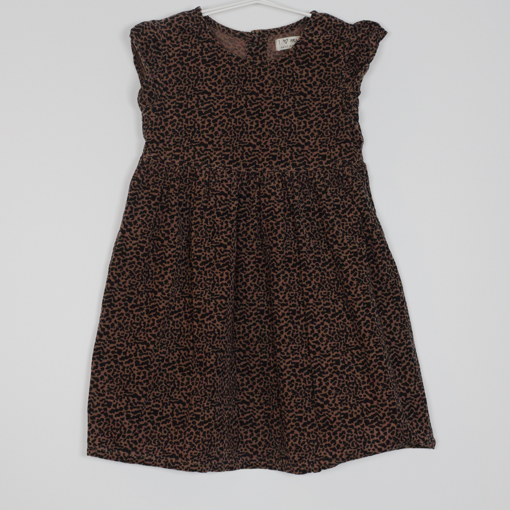 5-6Y
Leopard Cord Dress