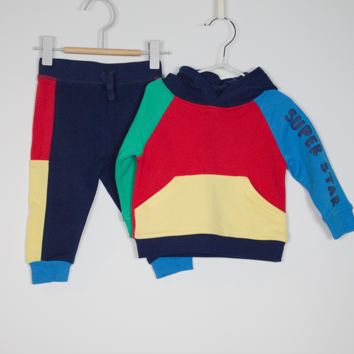 6-9M
Colour Block Set