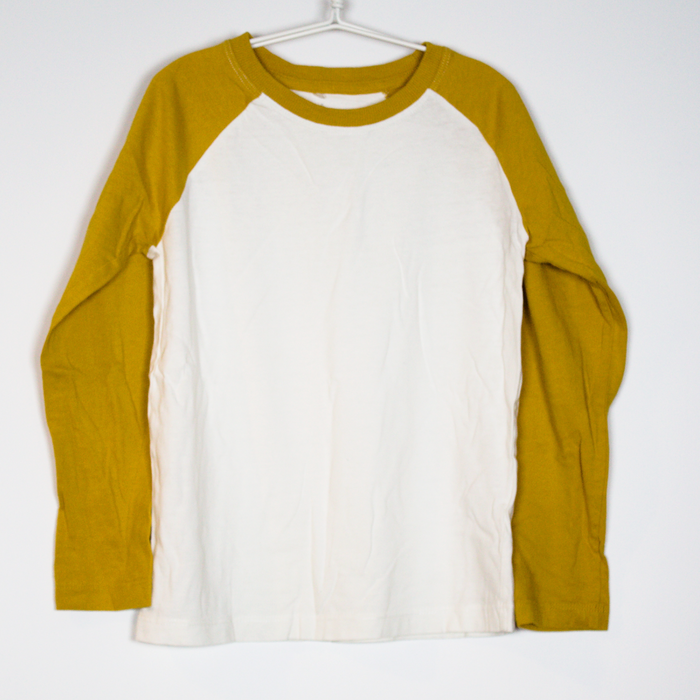 7-8Y
Mustard/White Top