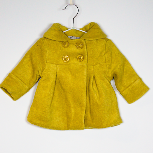 3-6M
Yellow Fleece Coat