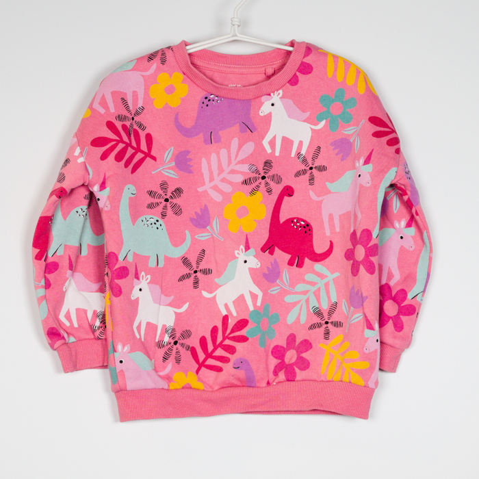 2-3Y
Dino & Unicorn Sweater