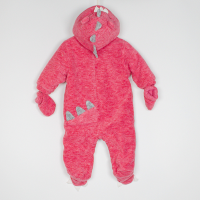 0-3M
Pink Monster Pramsuit