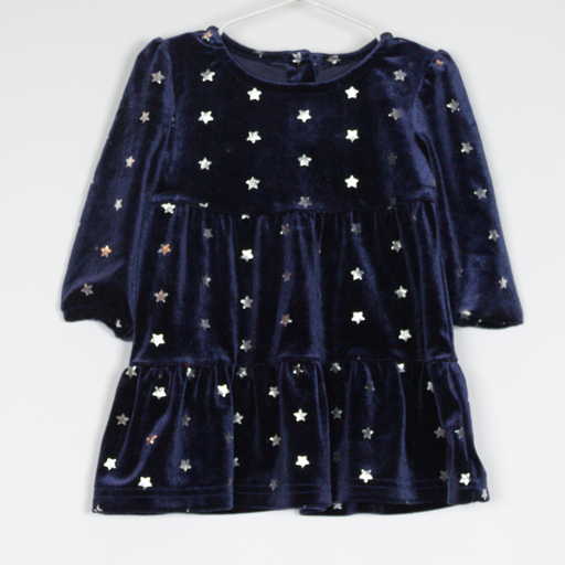 3-6M
Silver Stars Dress