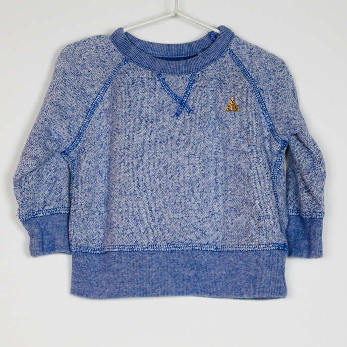 6-12M
Blue Raglan Sweater