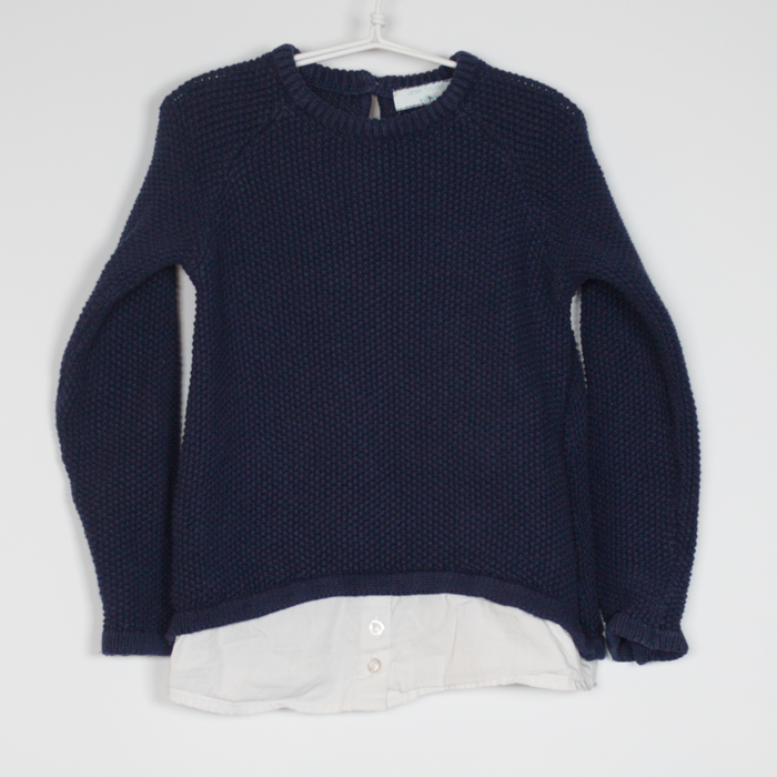 2-3Y
Faux Shirt Sweater