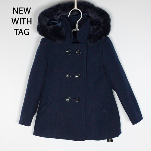 3-4Y
Navy Coat