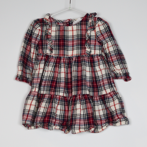 3-6M
Check Dress