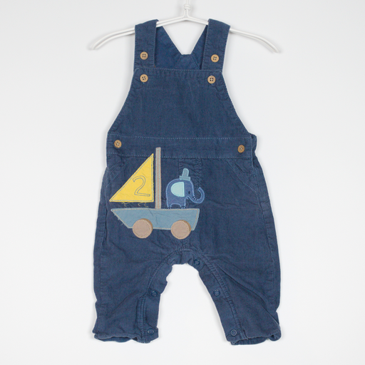 0-3M
Elephant Boat Dungarees