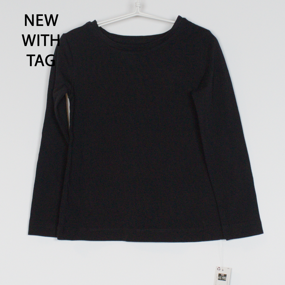 4-5Y
Black Basics Top