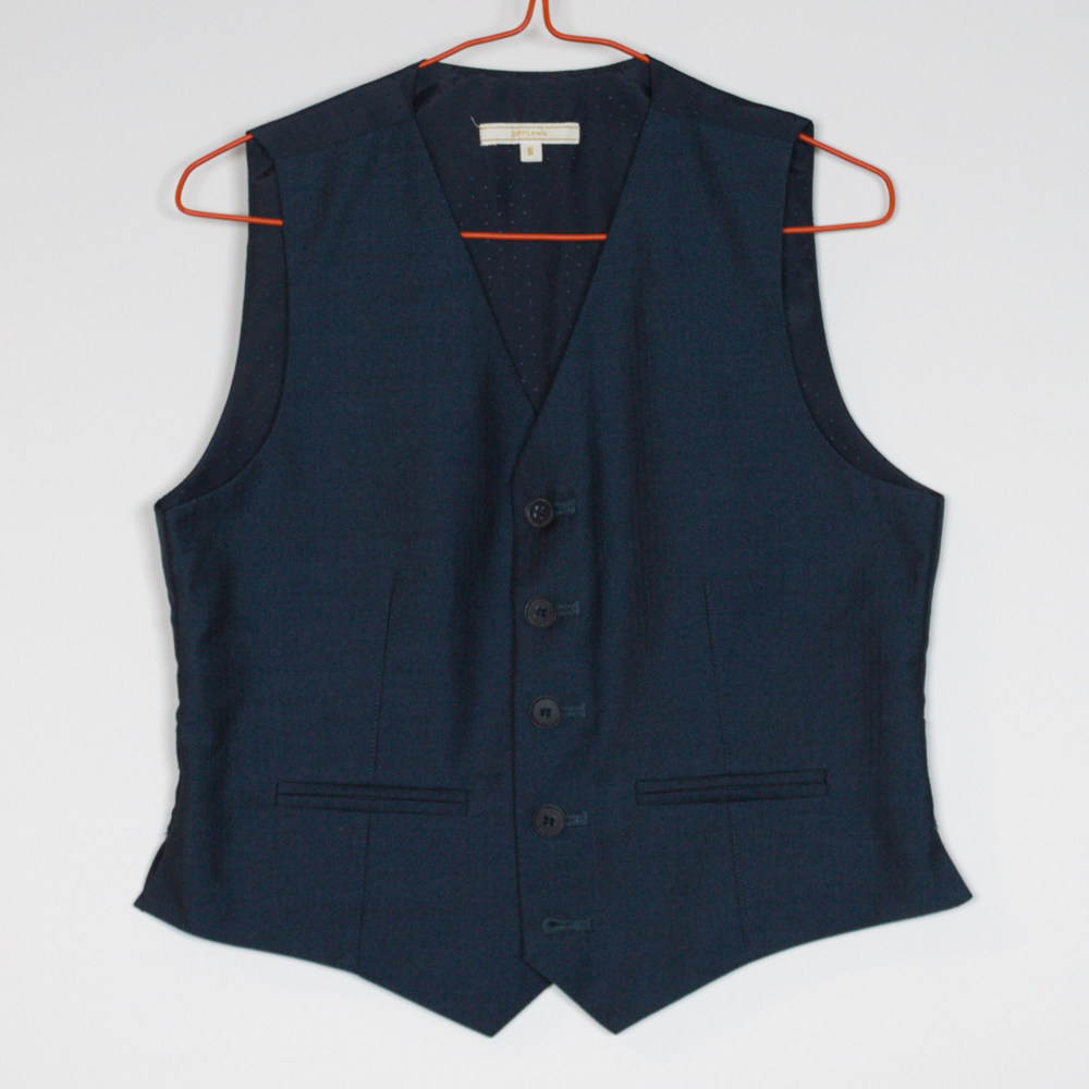 8Y
Navy Waistcoat